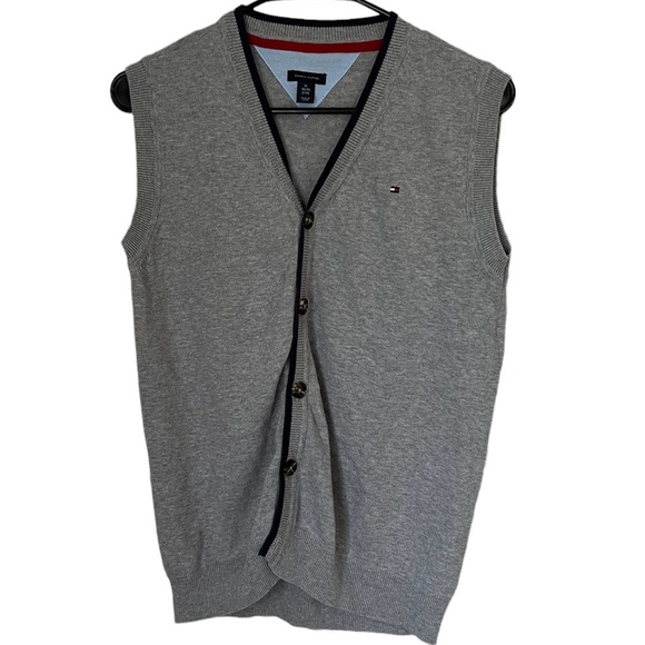 Tommy Hilfiger Sweatervest Cotton XL - Picture 1 of 3